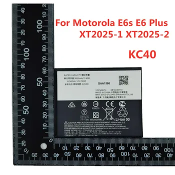 High Quality KC40 3000mAh Battery For Motorola Moto E6s E6 Plus XT2025-1 XT2025-2 Smart Mobile Phone Replacement Battery Bateria