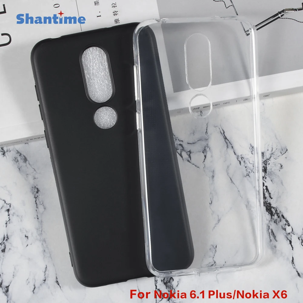 SONWO Cover per Nokia 6.1 Custodia, Flip Caso in PU Pelle Case Cover Premium Portafoglio Custodia per Nokia 6.1, Supporto Stand, Slot per Schede, Blu