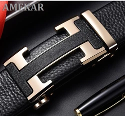 Male Belt New Designer Men 's Belts Luxury Man Fashion Belt Luxury Brand For Men High Quality Automatic Buckle 2021
