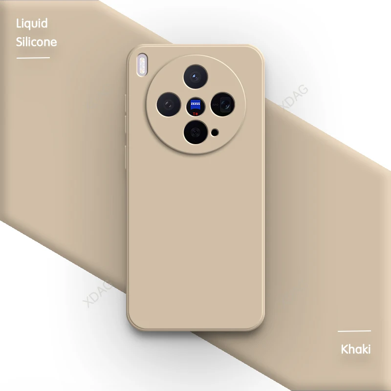 Premium Soft Silicone Classic Case with Original Square Liquid Camera Protection - High Quality Back Cover