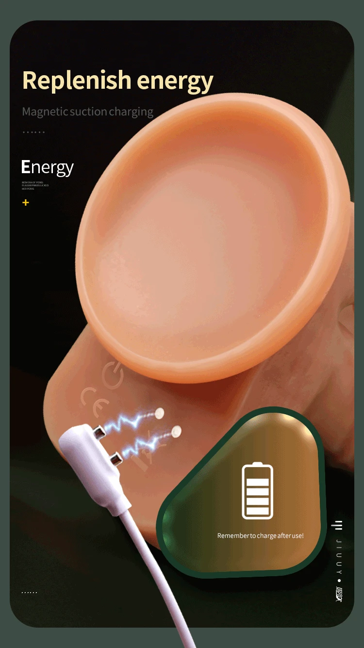 JIUUY Soft Sliding Penis for Women Realistic Dildo With Strong Suction Cup Female Vagina Masturbator Couple Adult Sex Toys