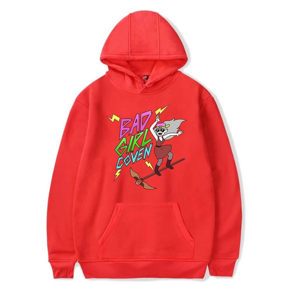 Bad Girl Coven Merch Hoodie Unisex Long Sleeve Men Women Hooded Sweatshirt Casual Style Fashion Clothes