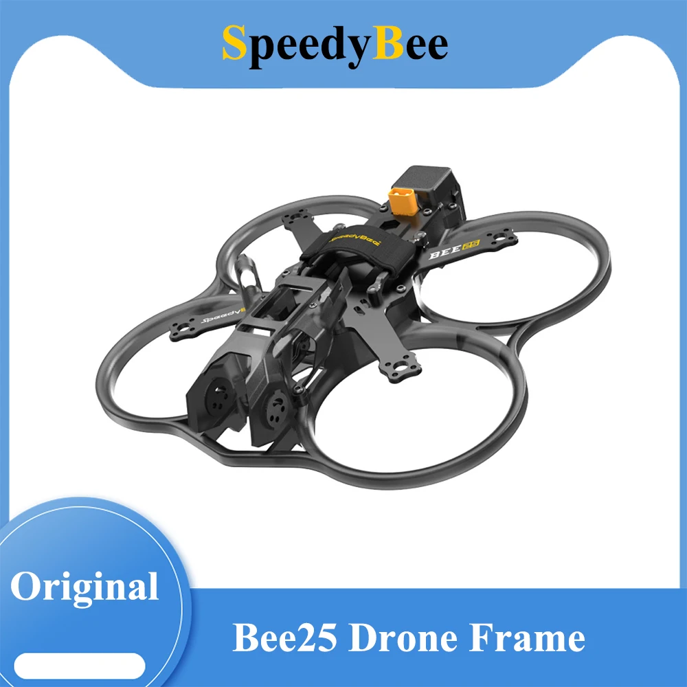 SpeedyBee Bee25 Bee25 Pro 2,5-дюймовая рамка для беспроводной настройки, комплект рамок для FPV Freestyle 2,5-дюймовые канальные дроны Cinewhoop DIY