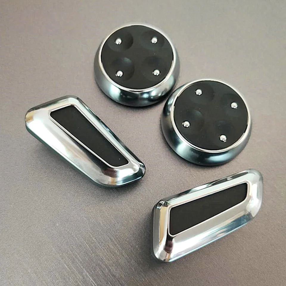 Lot De 6 Boutons Réglage Siège Auto Pour Audi A3, A4, A5, A6, Q3, Q5 - Plastique ABS Noir, Remplacement