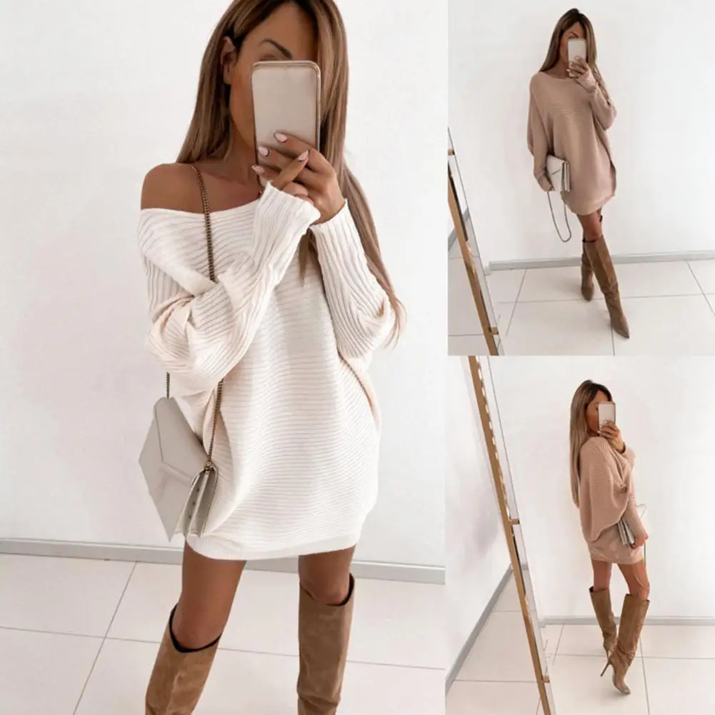 Top De Manga Larga Bicolor Con Cuello Barco