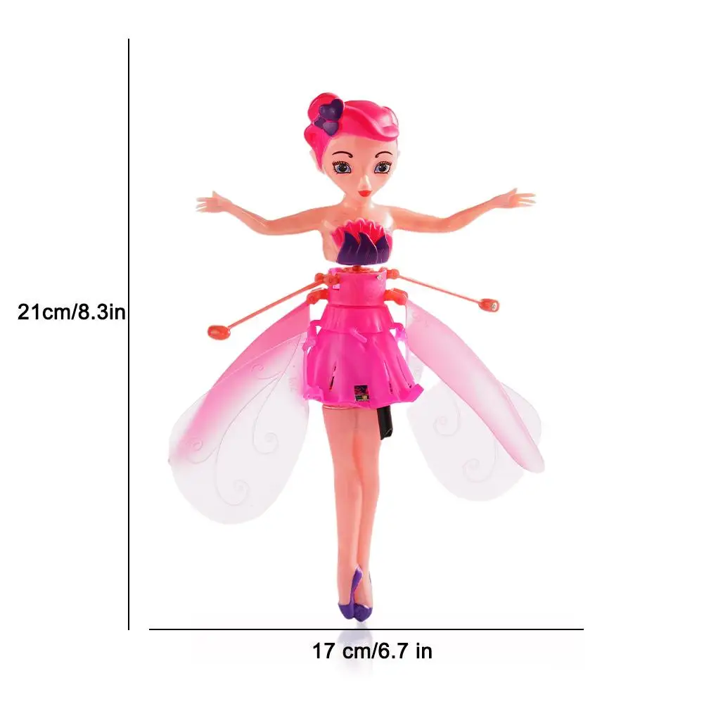 Hand Control Flying Toys Magic Gesture Sensor Levitating Fairy Drone LED Kids Indoor Outdoor