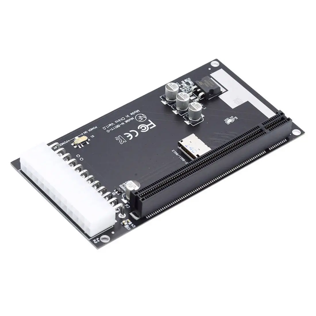 

Cheyang Oculink SFF-8612 4i к PCIE X16 PCI-Express адаптер с ATX 24-контактным портом питания для материнской платы, графической карты