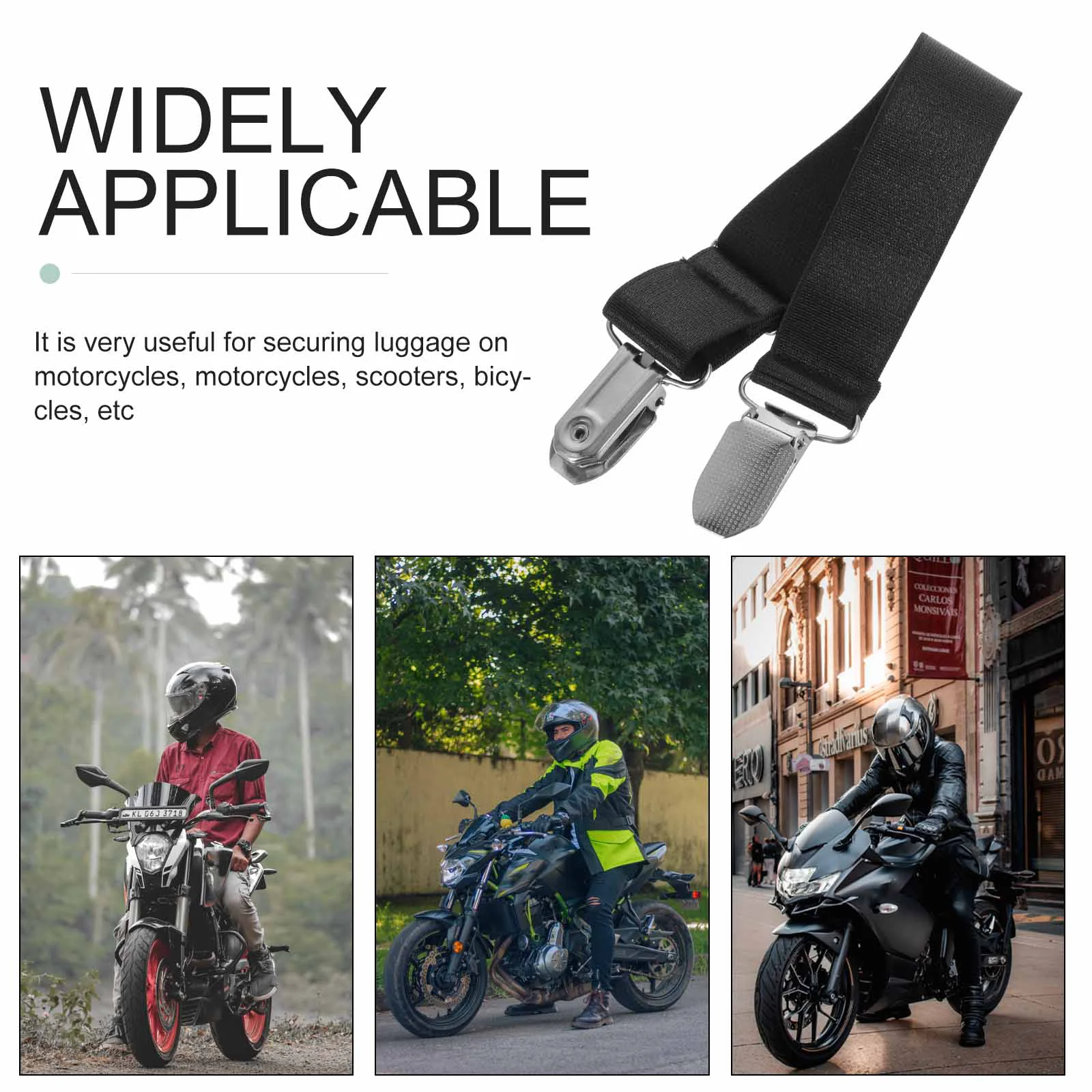 Boot Clip Motorcycle Riding Pant Leg Buckle Straps Creative Clips Cargo Tie Rope Bikes Loop motorcycle boot clip
