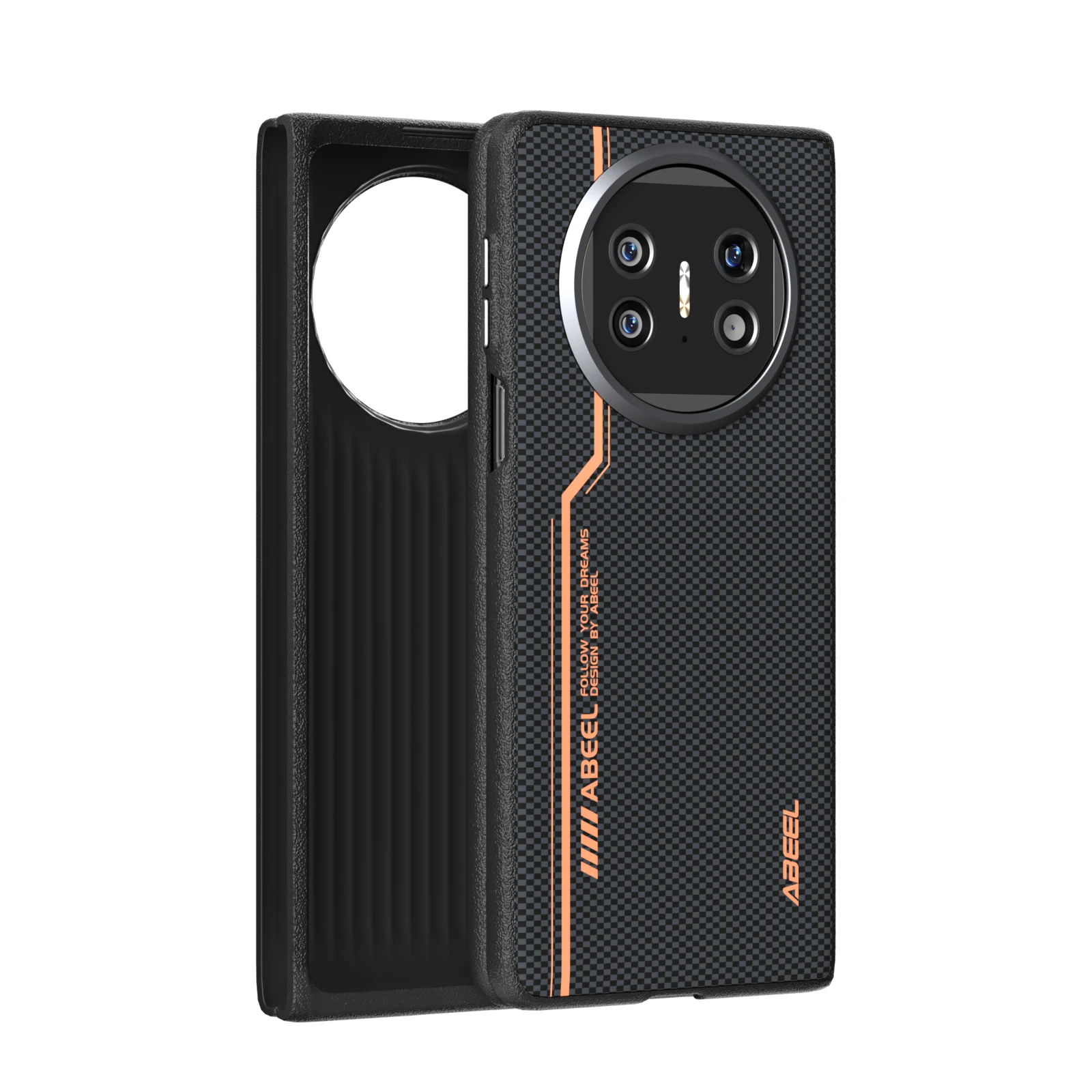 Magsafe Magnetic Wireless Charging Business Texture Mobile Phone Case with Camera Protection