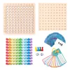 Wooden Calculating Board Enhances Numeracy Skills Multiplication Table Early Educational Toys for Primary Students 1