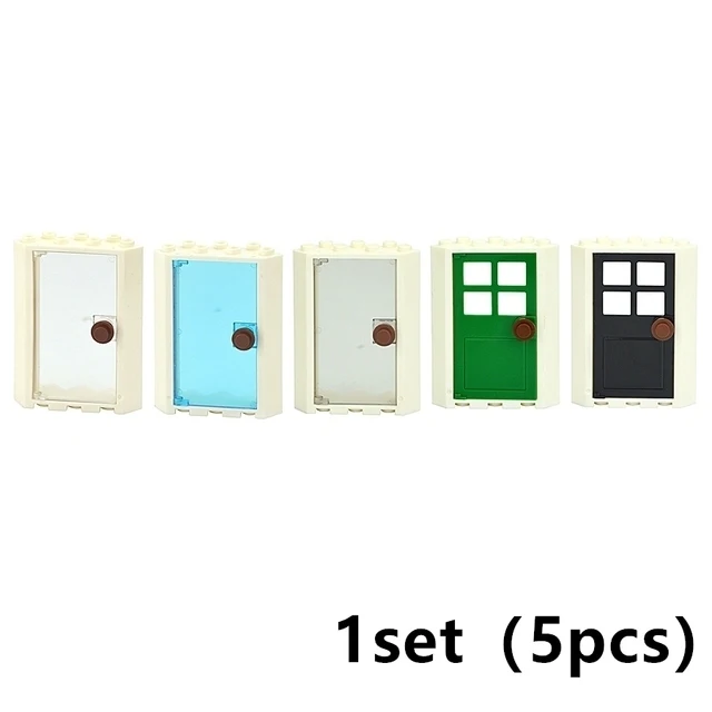 Urban City Wall Brick Figures - DIY Construction Building Blocks Set