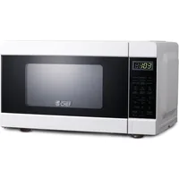 0.9 Cu Ft Microwave with 10 Power Levels with Digital Controls, Countertop Microwave with Timer and Quick-Touch Menu, White 1