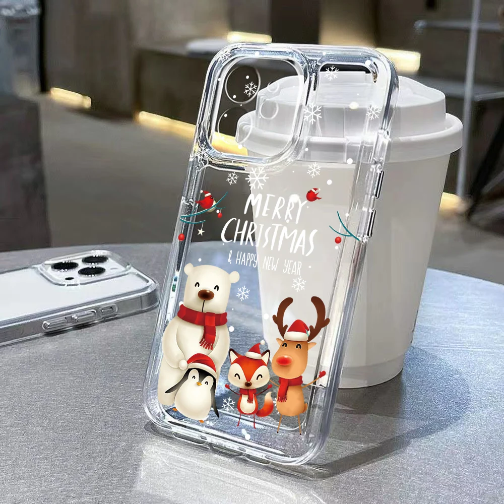 Festive Christmas Pattern Phone Case Cover