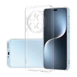 Sleek Transparent Soft TPU Phone Case - Clear Protective Cover for Honor Magic8 (Transparent)
