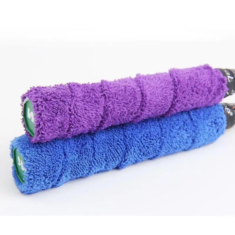 New 1Set 5m Towel Glue Grip Badminton Tennis Racket Overgrips Tape Racket Grip Non-slip Tape Band Sweat Badminton