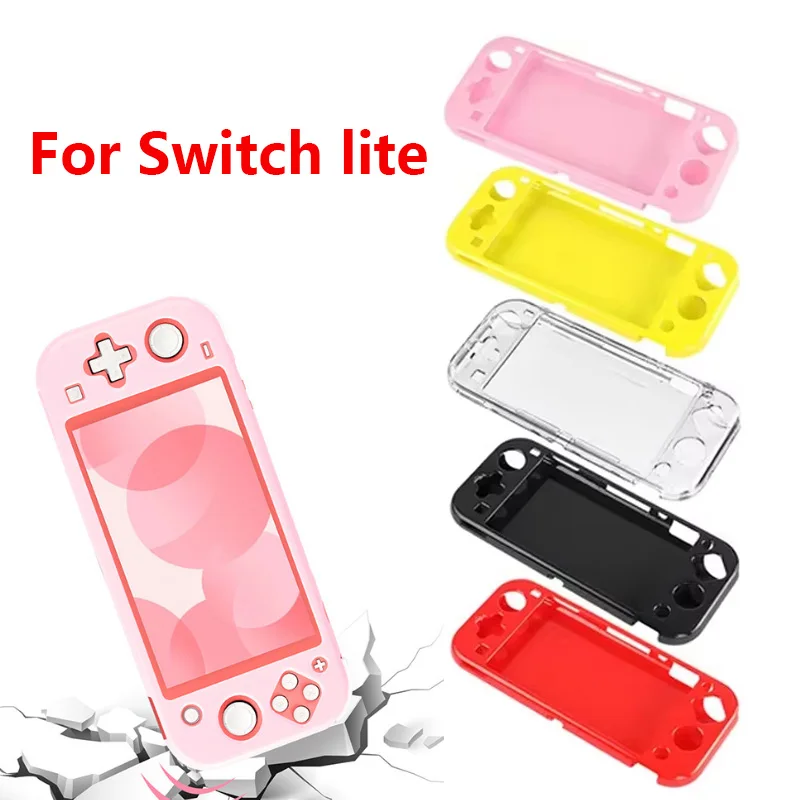 Switch Lite Crystal Clear Protective Case - Durable All-Around Hard Shell