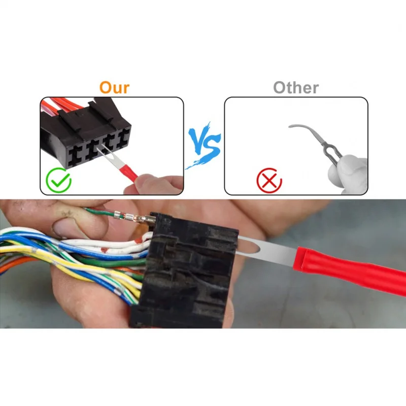 Car Accessories Terminal Removal Tool Electrical Connector Pin Extractor 21Pcs