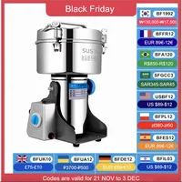 1000G Grinder Machine Grains Electric Herbal Coffee Powder Miller Dry Food High Speed Intelligent Spices Cereals Crusher 1