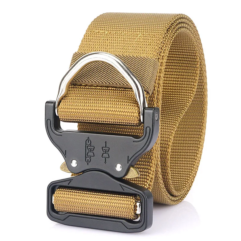 Cintura Tattica Militare Uomo DORRISO - Nylon Regolabile, Fibbia Metallo - Foto 4