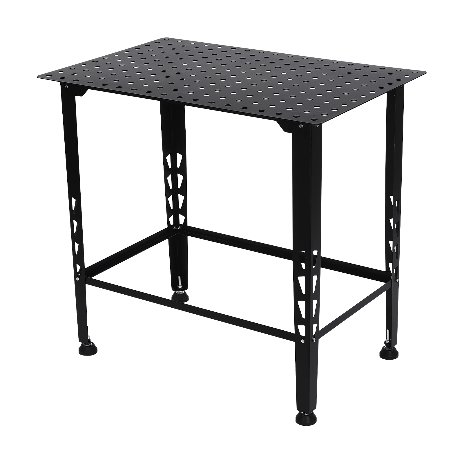 36x24'' 600lbs Load Welding Sawing Table Universal Work Table w/ Storage Tray and 4*Stop Bases 2