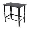36x24'' 600lbs Load Welding Sawing Table Universal Work Table w/ Storage Tray and 4*Stop Bases 2