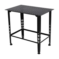 36x24'' 600lbs Load Welding Sawing Table Universal Work Table w/ Storage Tray and 4*Stop Bases 2