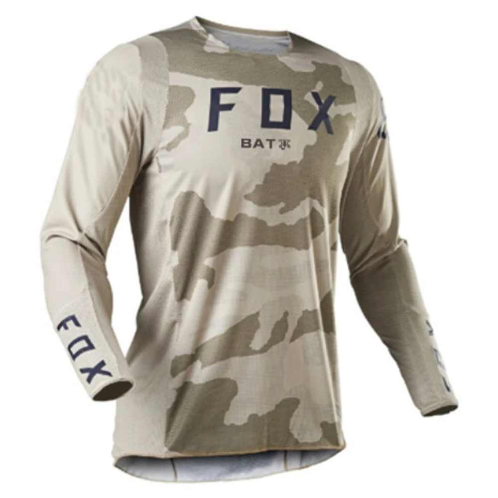 MensMTBDownhillJerseysBATFOXMountainBikeShirtsOffroadDH