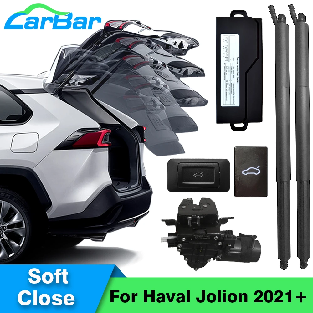 

Carbar Автоматическая электрическая задняя дверь для Haval Jolion 2021 + Автомобильная задняя дверь, автоматический подъемник, открытие багажника, умная кнопка управления
