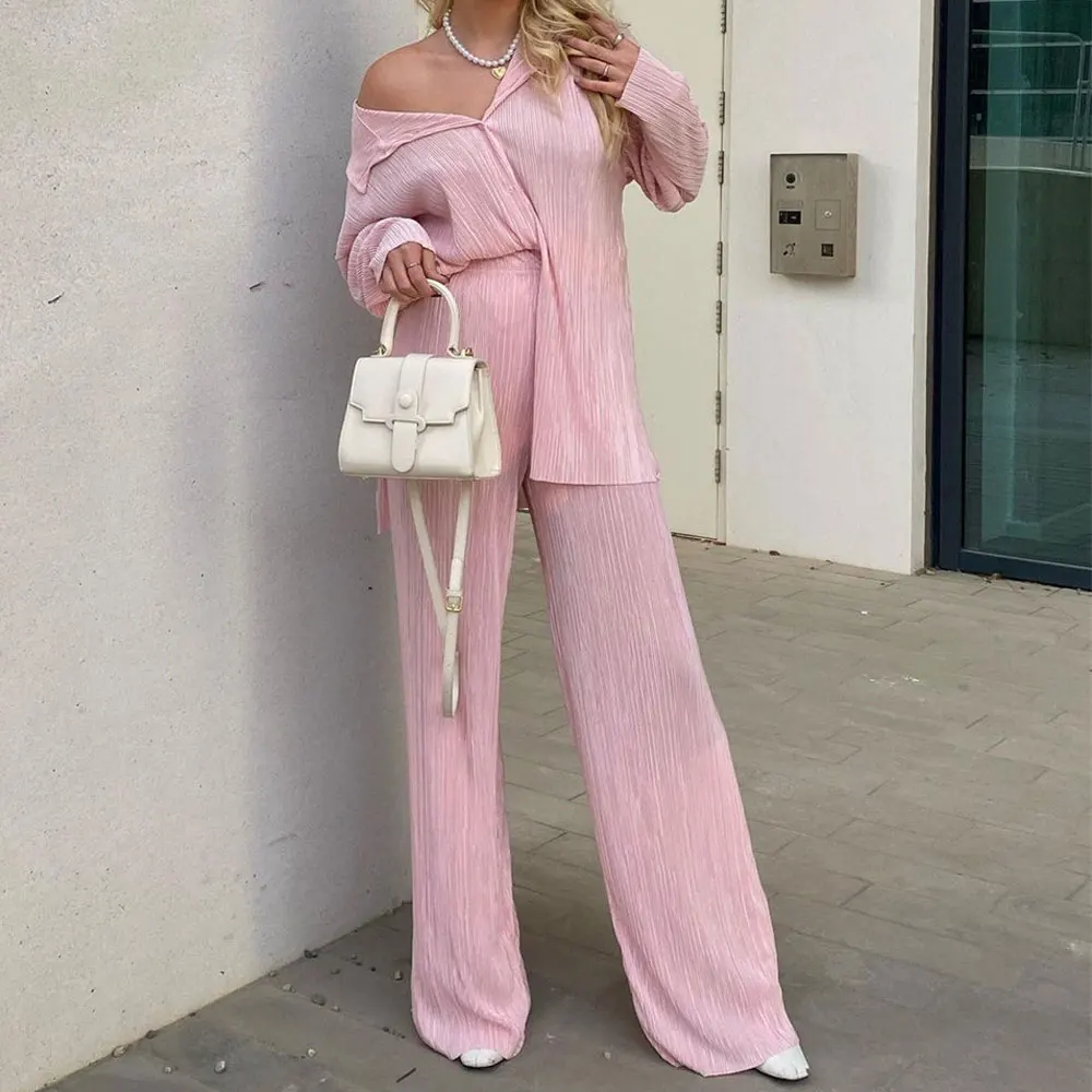 Ensemble Survêtement Femme - Marron - Manches Longues - Indoor