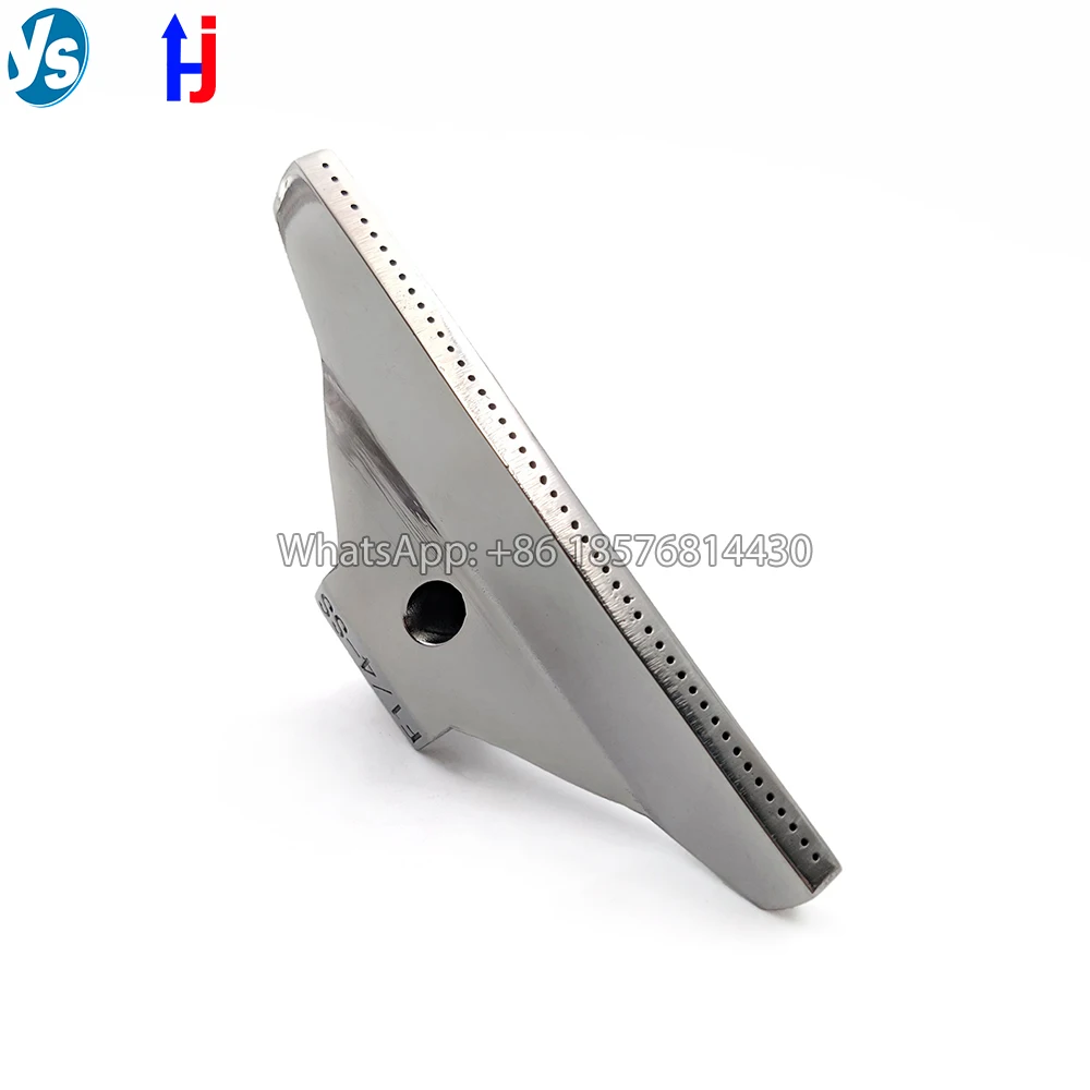 48 Hole Blowing Sand Blasting Nozzle Aluminum Alloy Plastic 110mm Comb Type Air Knife Drying Flat Blowing Spray Nozz