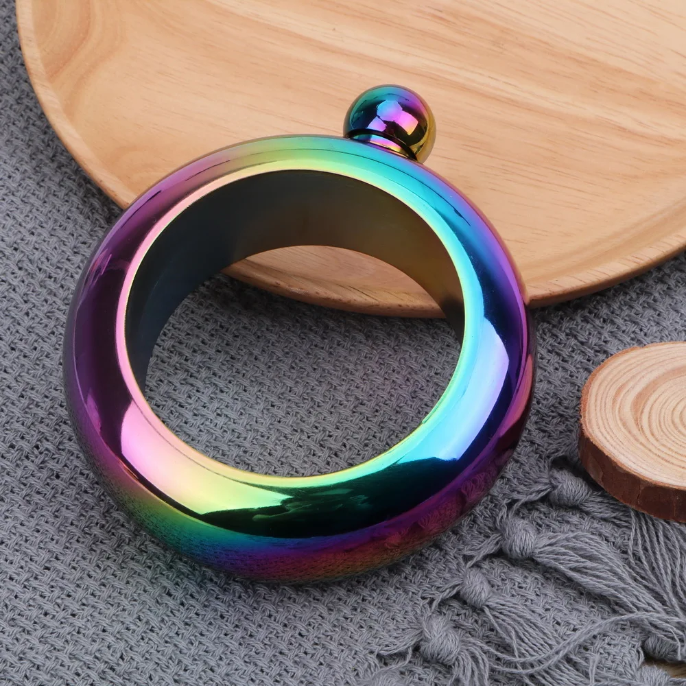 Barware Bileklik Viski Şarap Paslanmaz Çelik Alkol Şişesi