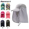 Hunting Camping Hiking Fishing Hats Outdoor UV protection Sun Protection Breathable Caps Full Head Quick-dry Headwear Men Women 1