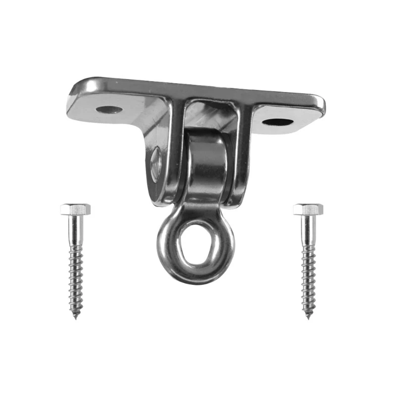 Stainless Steel Swing Hook Hangers 850Kg Heavy Duty Fixed Buckle for Yoga Swing