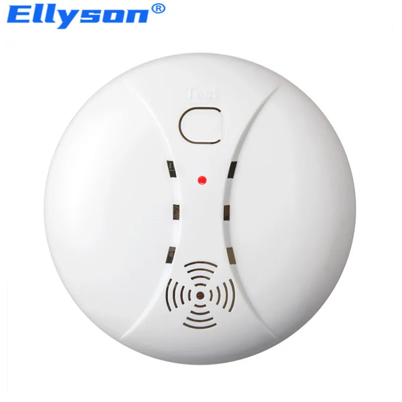 

433MHz Wireless Fire Protection Smoke Alarm Detector Alarm Sensors For Home Security Alarm Systems