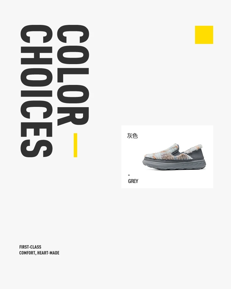 FUQIAO Neue Mann Bequeme Halbschuhe Casual Slip auf Schuhe Warme Plüsch Kaschmir Pelz Winter Wohnungen Männer Spaziergang Fahren Schuhe Mokassins – Detail 4