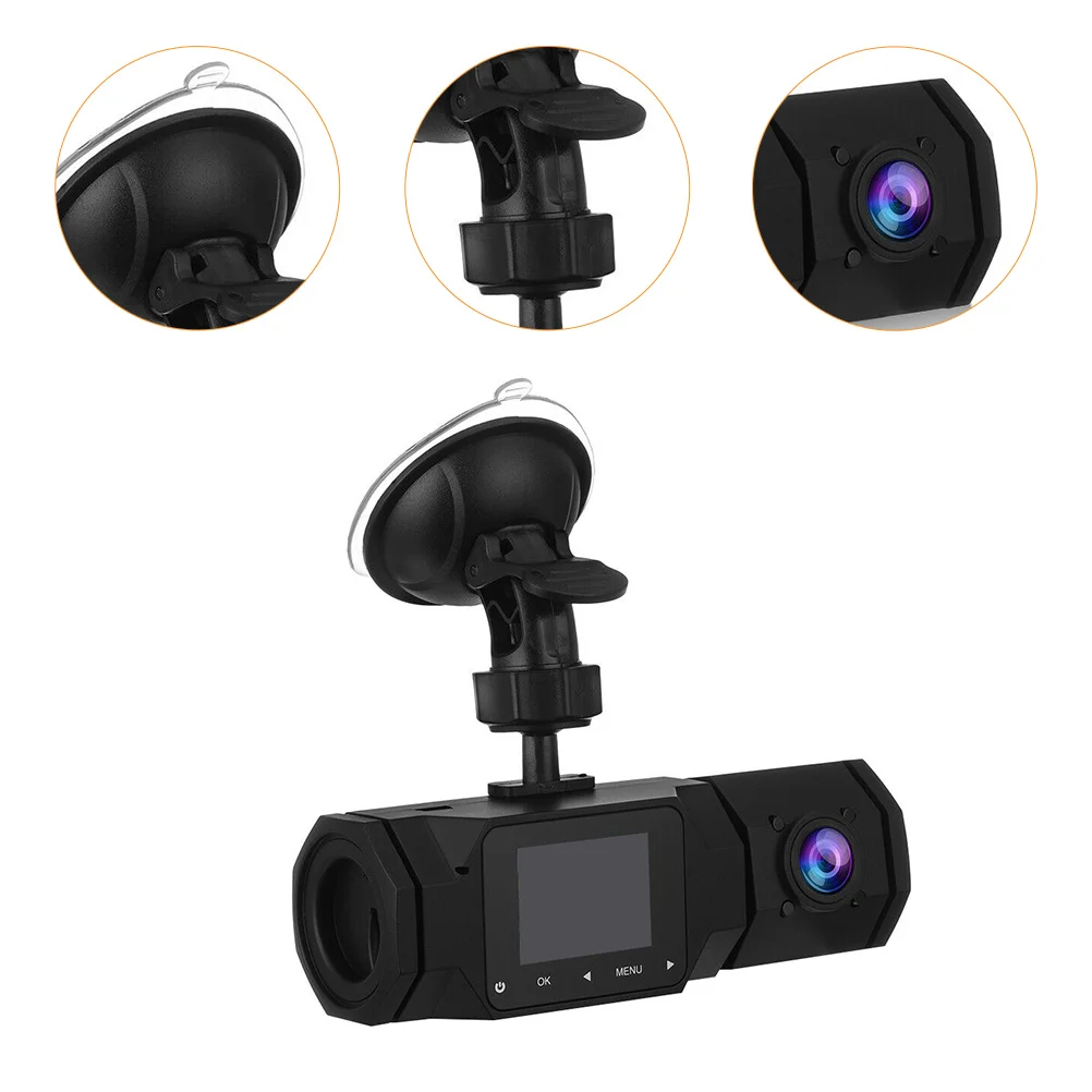 

Front Windscreen Glass Sticker Dash Cam Video Recorder 1080P Car Drive Wireless Dashcam Rear Camera Abs Lens Cars