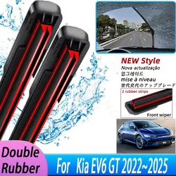 Premium Front Windshield Wiper Blades - Efficient Window Cleaning Tool (Black)