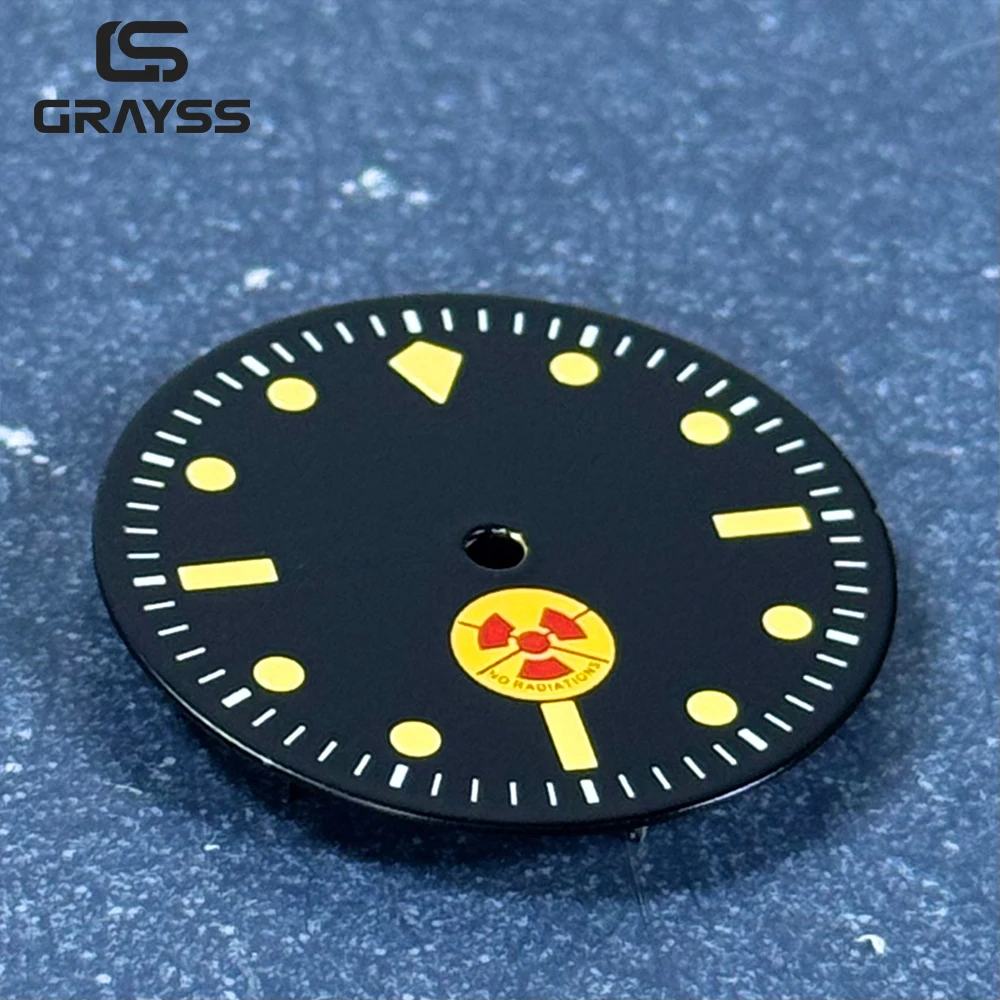 28.5mm No Radiation Luminous Watch Dial - Personalized Accessory