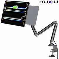 KUXIU Magnetic Charger Holder For iPad Air 11/13 M2（2024),iPad Pro 11 inch 2nd/3rd, 12.9inch 3rd/4th/5th,360 Adjustab Desk Stand 1