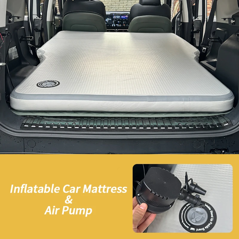 For Chery ICAR 03 Jaecoo J6 Air Mattress Inflatable Travel Camping Bed Air Pump Sleeping Pad Car Interior Accessories