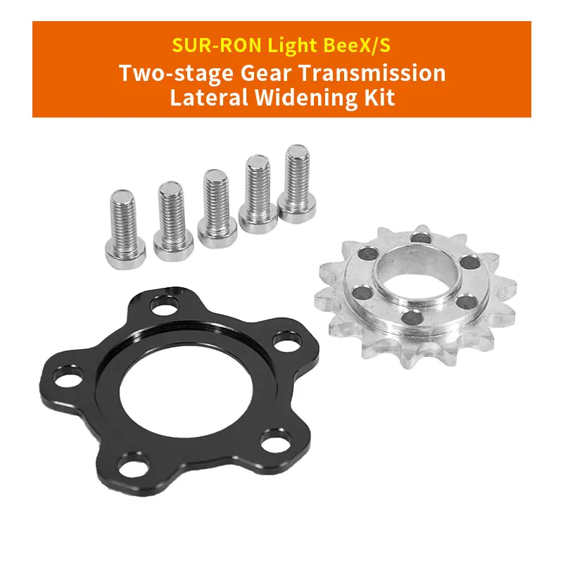 

For SURRON Light Bee XTwo-stage Gear Transmission Lateral Widening Kit sur ron Dirtbike Off-road Motorcycle Accessories SUR-RON