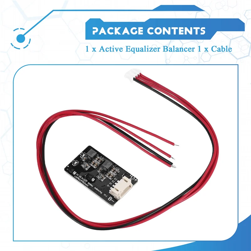 1.2A 3S Active Equalizer Balancer Equalizer Module Li- Lifepo4 Lithium Battery Active Balancer BMS