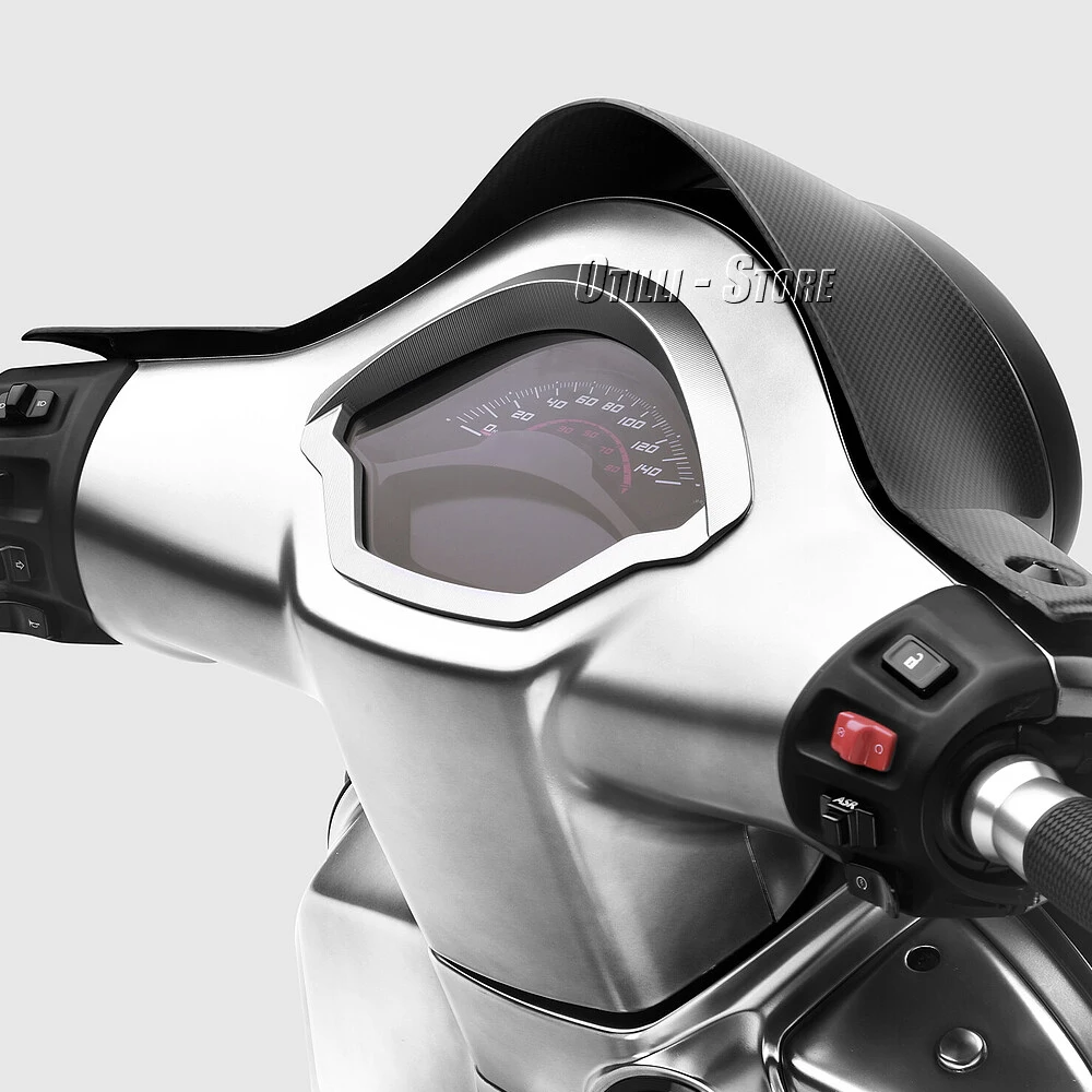오토바이 액세서리 속도계 게이지 계량기 링 커버, 계기 프레임, 베스파 GTS300 GTS300 GTS 300 gts300 2023 2024