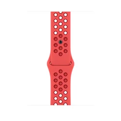 URVOI Sport Band - Double Color Silicone with Breathable Holes for 40 41 42mm ML (Bright crimson G red)