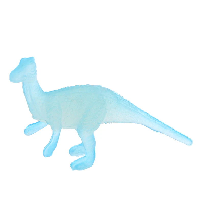 12Pcs Glow In The Dark Dinosaur Toy PVC Jurassic Park Dinosaurs Luminous Toys For Kids Mini Animals Model Set