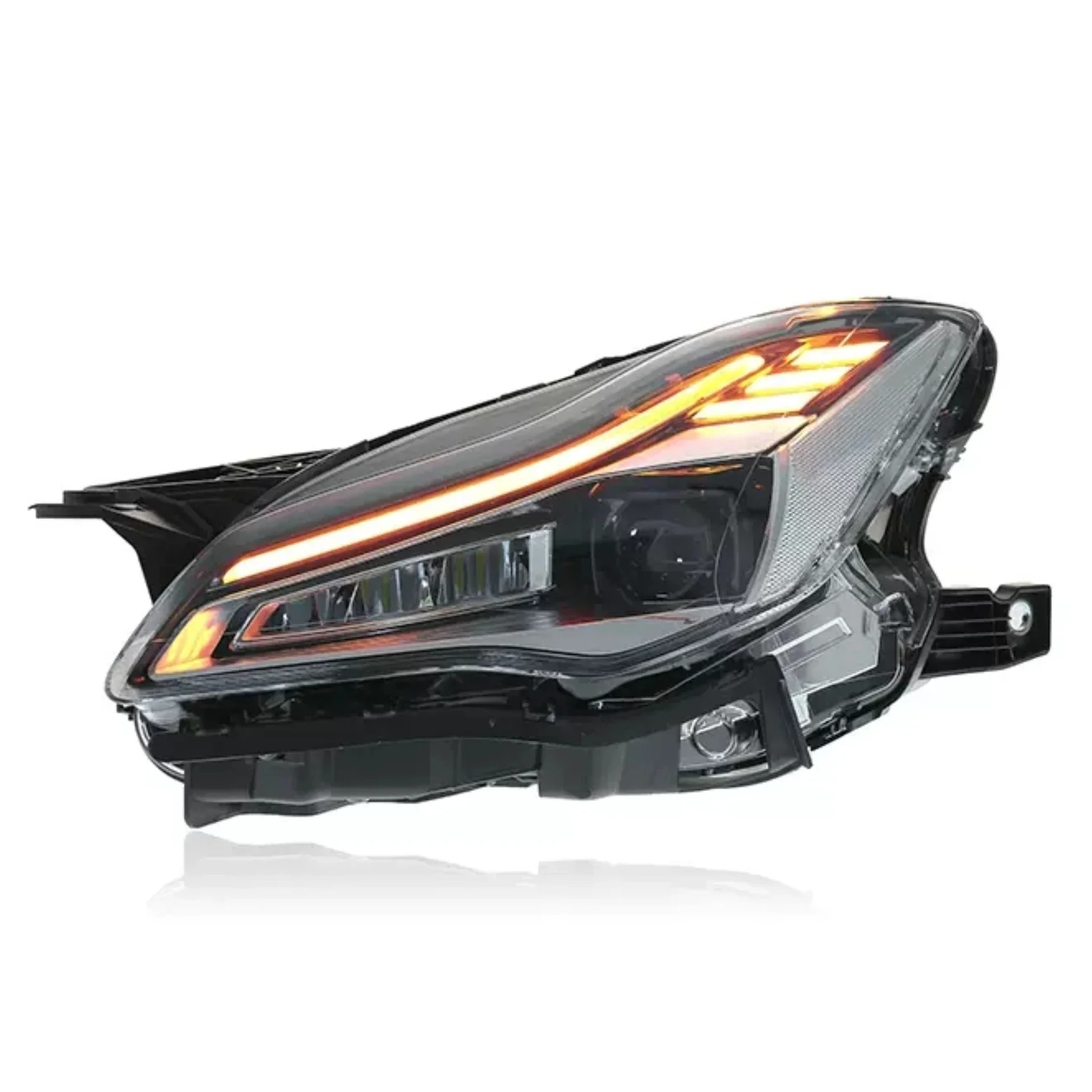 

LED Headlight Assembly for Maserati Quattroporte 13-17 Modified to New Style Matrix Daytime Running Light Turn Signal