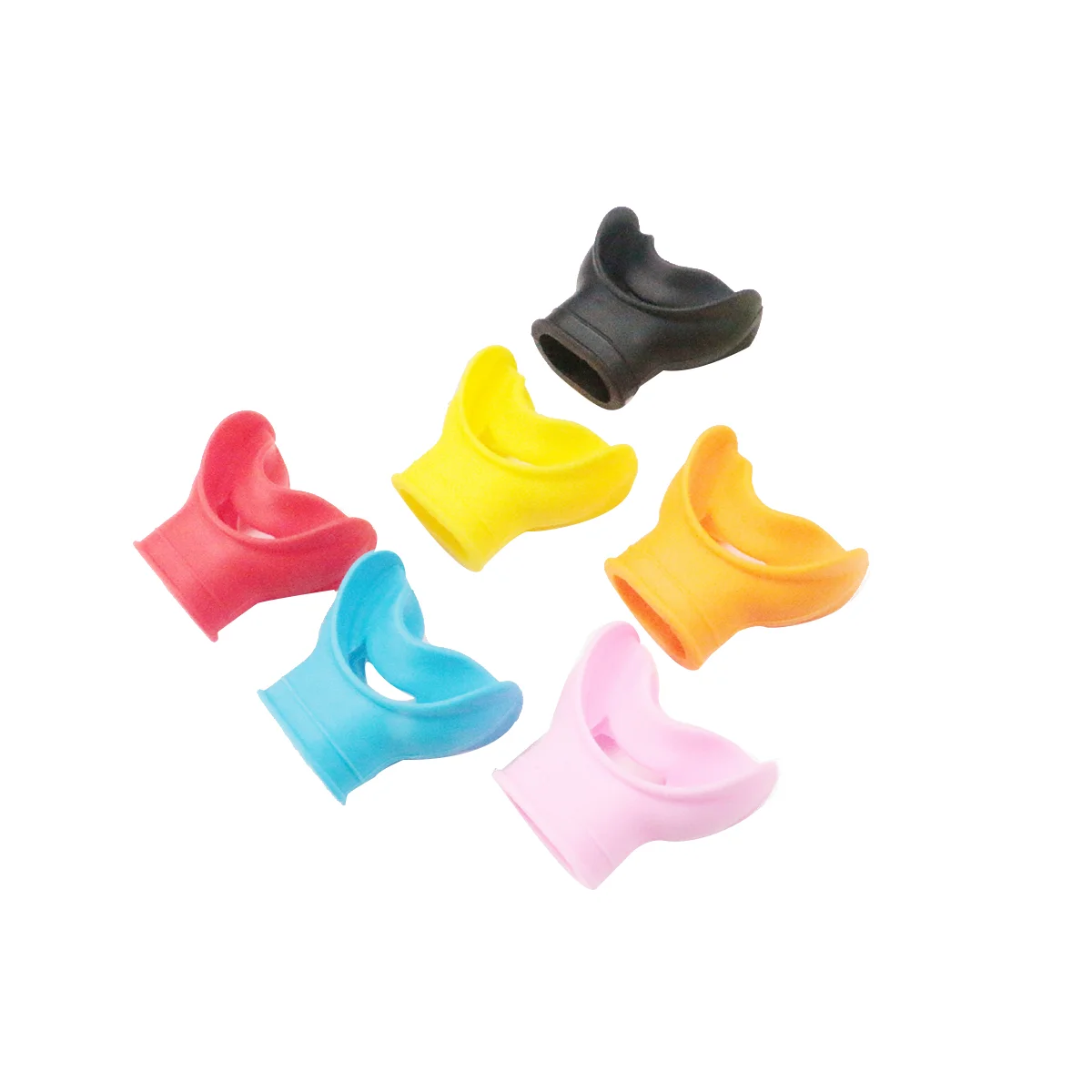 Scuba Diving Second Stage Silicone Mouthpieces Snorkel Regulator Colorful Underwater Breathing Accessories Pink