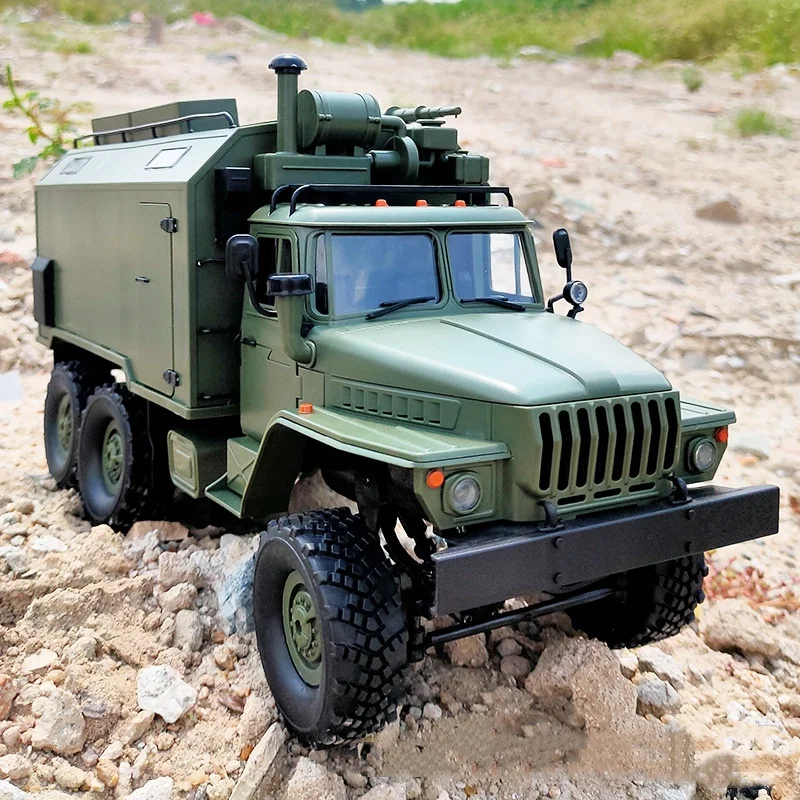 Cross Border Naughty Dragon B-36 Ural Command Army Card Model Climbing Off Road Rc Remote Control Vehicle Six Wheel Drive Modifica