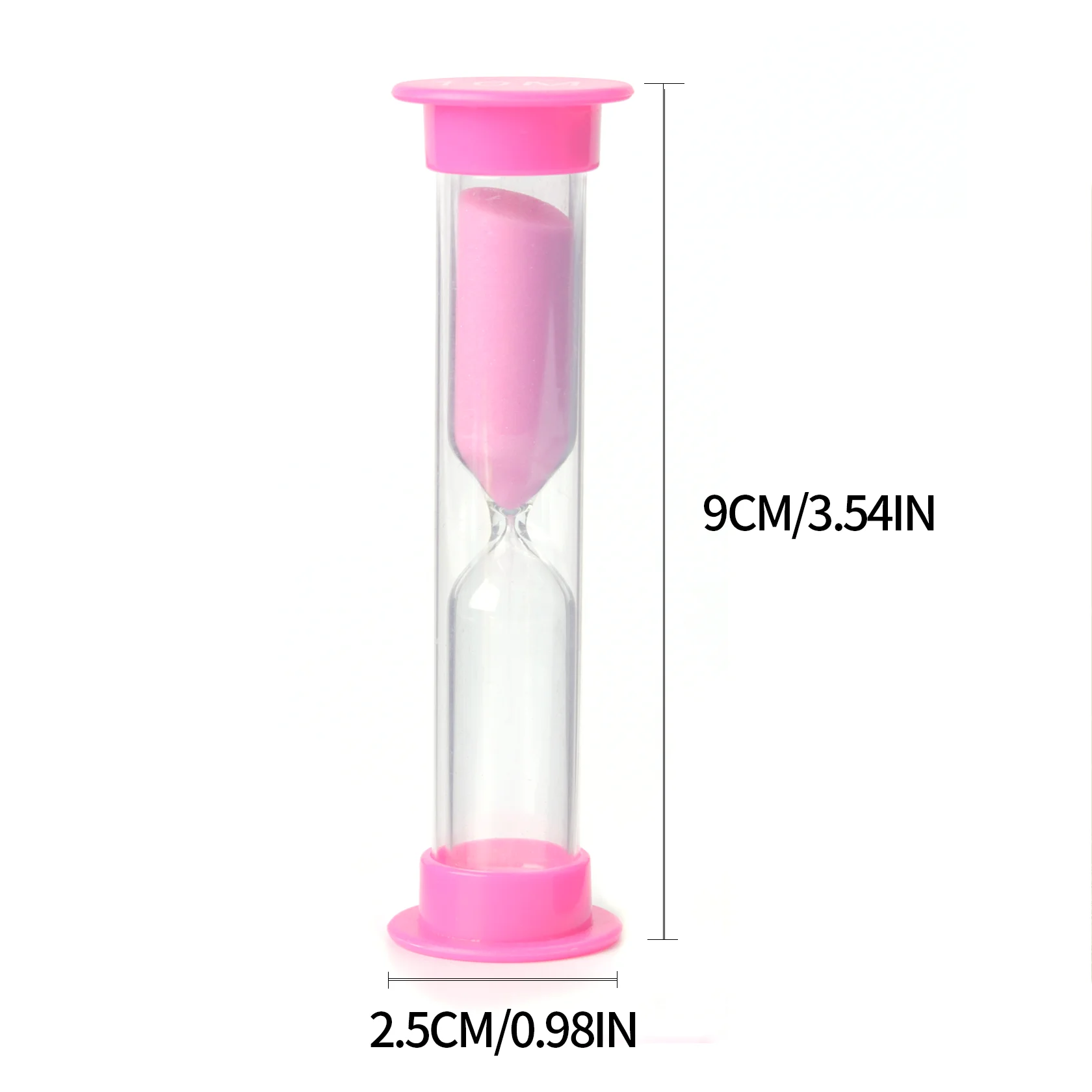 Sand Timer Liquid Hourglass Timer Colored Hourglass 6pcs Creative Hourglass Timer Colorful Sand Timers Plastic 30s/1/2/3/5/10mins Sand Clock Timer Kitchen Kids Room Small Sandglass