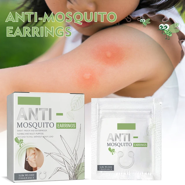 7Db Szúnyogok Riasztó Fülbevalók Fizikai Anti-Szellőző Karkötő Gyerekeknek